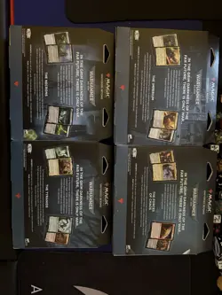 MTG: Warhammer 40,000 - Commander Deck Case (40K) Set Of 4 - New & Sealed - Image 1