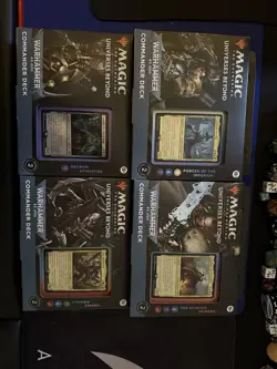 MTG: Warhammer 40,000 - Commander Deck Case (40K) Set Of 4 - New & Sealed - Image 2