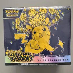 💎 Pokemon TCG: Surging Sparks Pokemon Center Elite Trainer Box ETB SEALED NEW - Image 1
