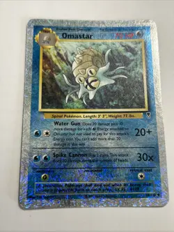 Pokemon TCG Omastar Legendary Collection 2002 Reverse Holo - NM - Image 1