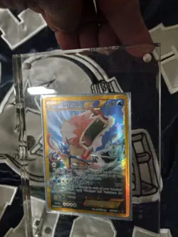Pokemon TCG Gyarados EX 123/122 XY Breakpoint 2016 Secret Holo Rare - Image 2