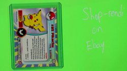 1999 Topps Pokemon #25 Pikachu TV Animation Edition Series MINT - Image 2