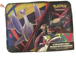 2025 POKEMON TCG COLLECTOR TREASURE CHEST LUNCH BOX TIN NEW/SEALED - Image 2