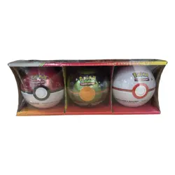 Pokemon TCG Poke Ball Tin 3-Pack Costco Exclusive | 2020 Factory Sealed | Rare 820650100734 - Image 1