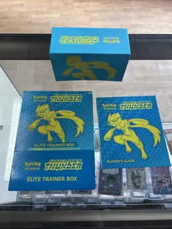 Pokemon EMPTY Lost Thunder Elite Trainer Box ETB With Guide And Sleeve - Image 1