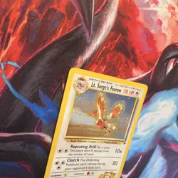 Pokemon TCG Gym Heroes Lt. Surge’s Fearow 7/132 Holo Vintage Rare - Image 4
