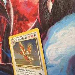 Pokemon TCG Gym Heroes Lt. Surge’s Fearow 7/132 Holo Vintage Rare - Image 5