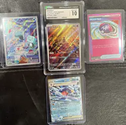 Sandygast Pokemon (2023) Japanese Clay Burst - 075/071 Art Rare - Holo Cgc 10 - Image 1
