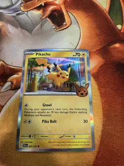 Pikachu 062/193 Halloween Cosmos Promo Near Mint Pokemon TCG - Image 1