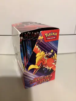 Pokemon TCG Destined Rivals Booster Box Unsealed Box 36 Packs - Image 2