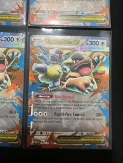 4x Mega Kangaskhan ex 104/132 Me01: Mega Evolution Pokemon - Image 3