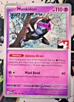 Munkidori 095/167 Pokemon Play! Prize Pack Series 6/7 - Image 1