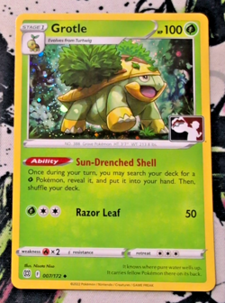 Grotle 007/172 Holo Pokemon Play! Prize Pack Series 3 - Image 1