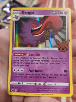 Gengar 057/198 Holo Rare TRICK OR TRADE Pikachu FOIL MINT Pokemon 2021 - Image 1