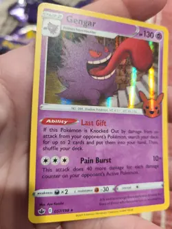 Gengar 057/198 Holo Rare TRICK OR TRADE Pikachu FOIL MINT Pokemon 2021 - Image 2