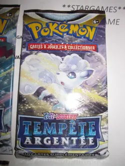 POKEMON NEUF LOT 4 BOOSTER SCELLES ARTSET TEMPETE ARGENTEE FRANCAIS NON TRIES - Image 4