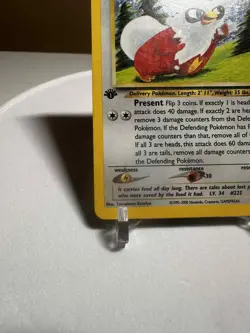 Pokemon Delibird Neo Revelation 1st Edition Holo Vintage Rare 5/64 WOTC NM - Image 4