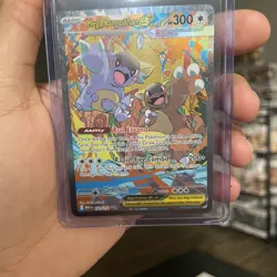 Pokemon 2025 Mega Evolution Mega Kangaskhan EX #182/132 SIR NM - Image 1
