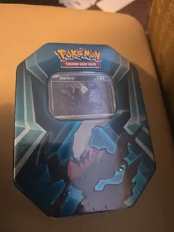 Pokemon - Triple Whammy Collector Tin - Darkrai - Factory Sealed - Image 1