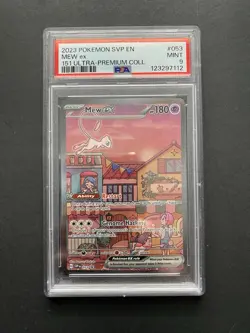 MEW EX 053 2023 POKEMON SVP EN-SV PROMO 151 ULTRA-PREMIUM COLLECTION PSA 9 - Image 1