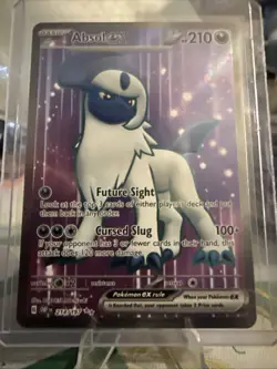 Absol EX 214/197, Ultra Rare, Obsidian Flames, Pokemon TCG, Pack Fresh, NM+ - Image 1