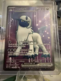 Absol EX 214/197, Ultra Rare, Obsidian Flames, Pokemon TCG, Pack Fresh, NM+ - Image 2