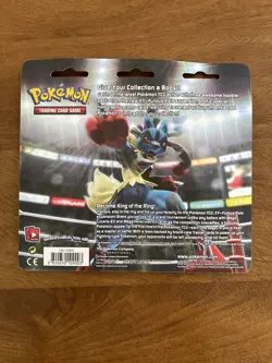 Pokemon XY Furious Fists 3 Pack Blister Slurpuff Promo Xerneas Coin Sealed - Image 2