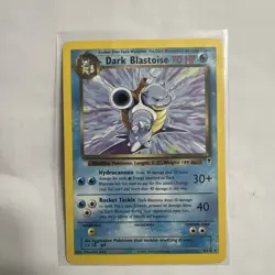 Dark Blastoise 004/110 - WotC Legendary Collection - Non-Holo - TCG Pokemon - LP - Image 1