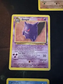 1999 Pokemon Fossil Non Holo Lot Of 5 Aerodactyl Gengar Haunter Lapras Raichu - Image 3