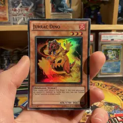 Yu-Gi-Oh! Jurrac Dino HA04-EN015 Super Rare NM Holo Unlimited Ed. LP - Image 1