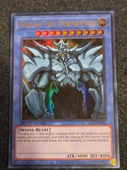 Obelisk the Tormentor LC01-EN001 Yu-Gi-Oh Legendary Collection Limited Ed NM - Image 1