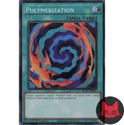 Yugioh Polymerization RA02-EN047 Super Rare 1st Edition NM - Image 1