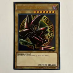 Dark Magician YGLD-ENB02 Ultra Rare Unlimited Red Arcana Anime Art NM Single - Image 1