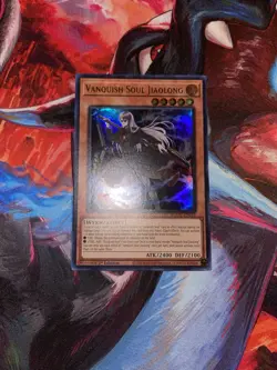 Yugioh! Vanquish Soul Jiaolong AGOV-EN018 Ultra Rare 1st Edition Near Mint - Image 1