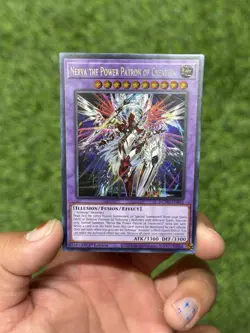 Yugioh Nerva the Power Patron of Creation DUAD-EN033 Secret Rare 1st Edition NM - Image 2
