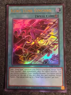 Yugioh TCG | Kewl Tune Synchro PHRE-EN039 Phantom Revenge 1st Edition Ultra Rare - Image 1