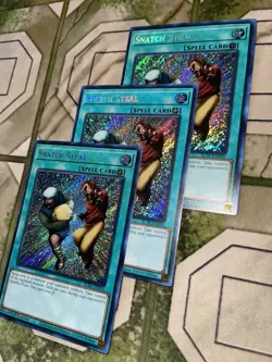 Yugioh SNATCH STEAL Secret Rare Play Set BLTR-EN096 - Image 1