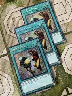 Yugioh SNATCH STEAL Secret Rare Play Set BLTR-EN096 - Image 2