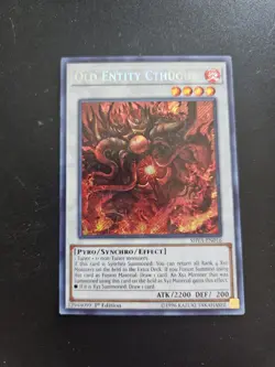 Old Entity Cthugua (SHVA-EN016) - Secret Rare - Near Mint - 1st Yugioh - Image 1