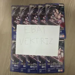 LOT of (10) One Piece OP-14 - THE AZURE SEA’S SEVEN SLEEVED BOOSTER PACKS NEW - Image 2