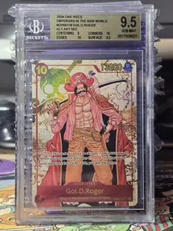 One Piece Gol.D.Roger (OP09-118/229) OP09 Emperors in the New World BGS 9.5 - Image 1