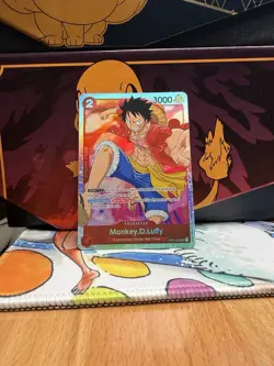 Monkey.D.Luffy OP01-024 - One Piece TCG - SR Near-Mint Super Rare English - Image 1