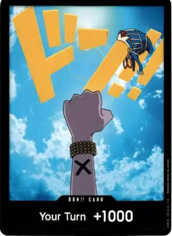 DON!! Card (Vivi) | HOLO | NM | One Piece The Best - Image 1