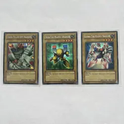 Alpha Beta and Gamma The Magnet Warriors Yu-Gi-Oh! Cards - Image 1