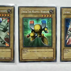 Alpha Beta and Gamma The Magnet Warriors Yu-Gi-Oh! Cards - Image 3