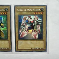 Alpha Beta and Gamma The Magnet Warriors Yu-Gi-Oh! Cards - Image 4