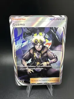 Custom Pokemon TCG Pocket Card- Guzma Immersive Art Rare - Image 1