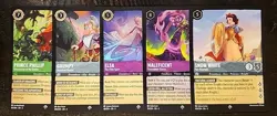 Disney Lorcana Lot Of (123x ) Cards (31×) Super Rares & (92×) Rares Exact Shown - Image 2