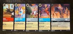 Disney Lorcana Lot Of (123x ) Cards (31×) Super Rares & (92×) Rares Exact Shown - Image 4