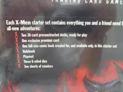 X-Men Trading Card Game (2 Player Starter Set Wizards Marvel 2000) New In-Shrink - Image 4